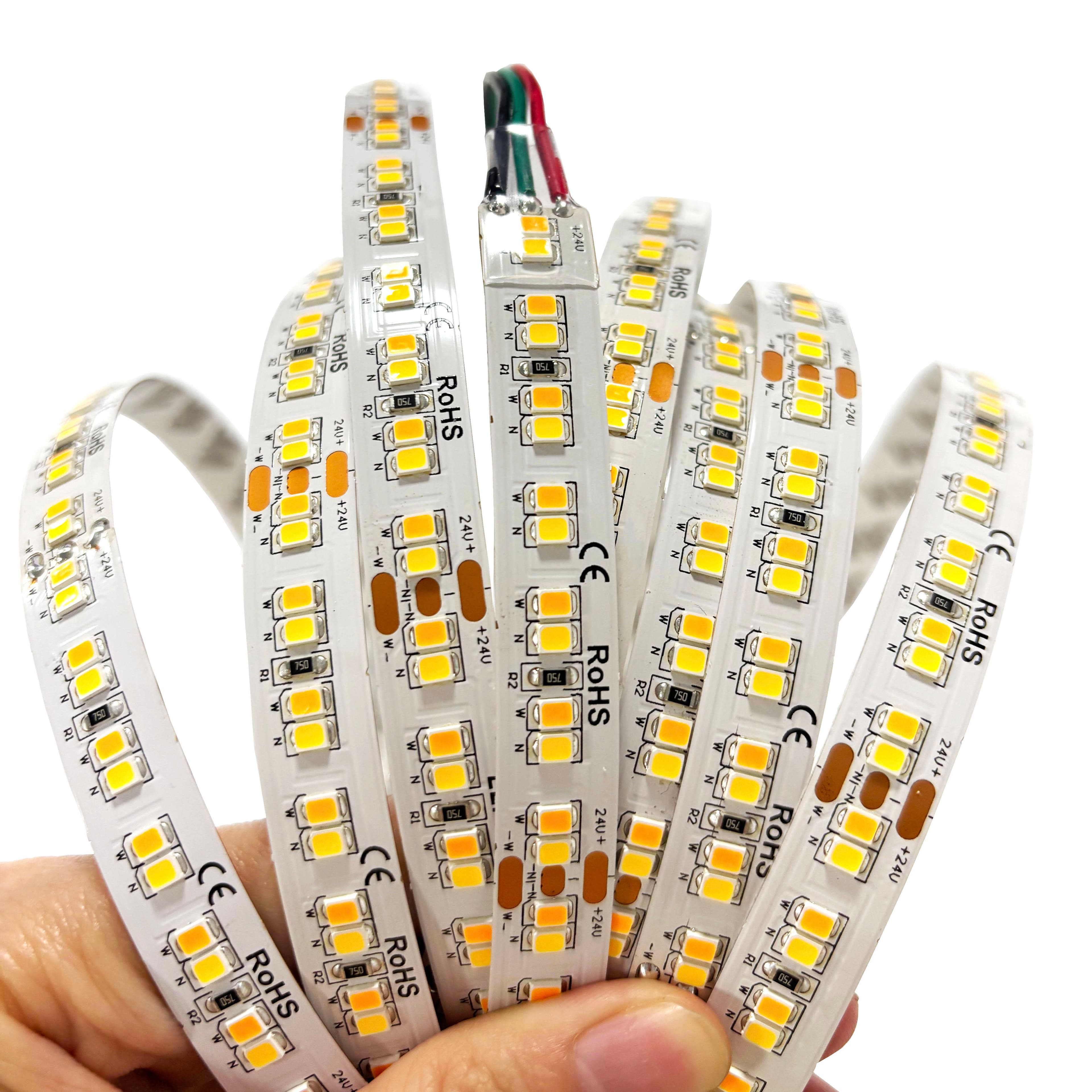 Bi Color 196LED Strip Light CCT 1800K-4000K Indoor Strip Led Light 2026 New Version