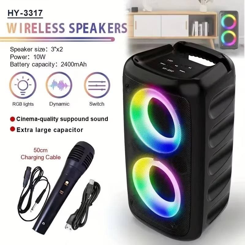 CHXDEV Factory 2301 Wireless bluetooth Speaker 100W High Power US Local Store Home Karaoke Wireless Bluetooth Speaker