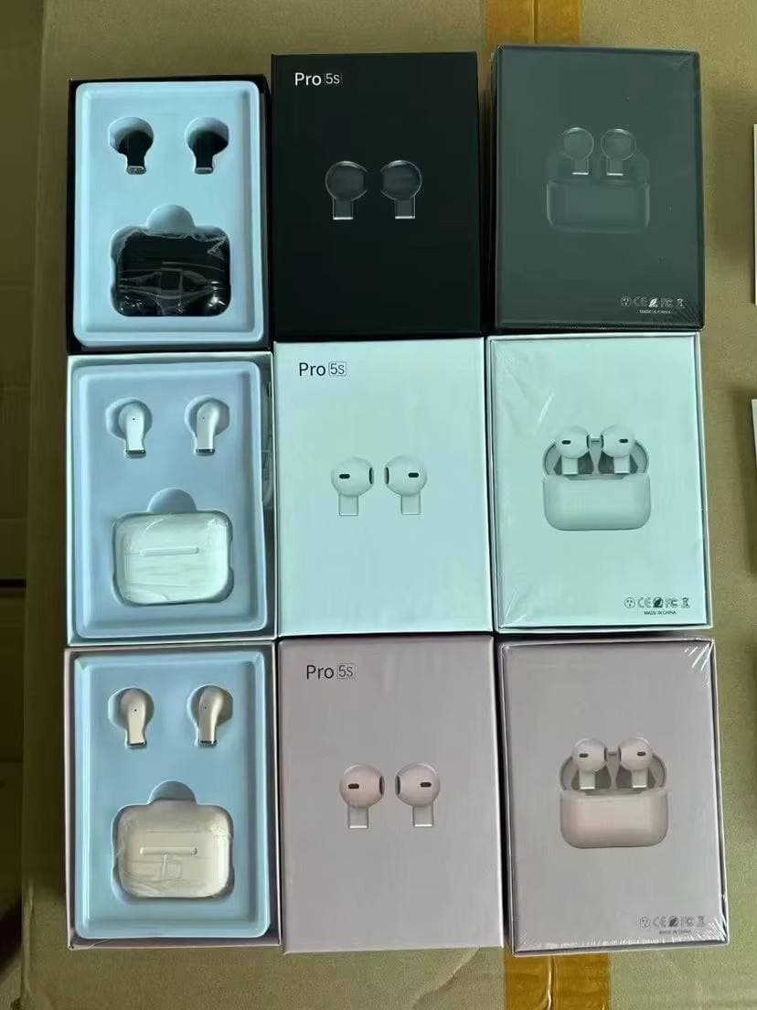 Factory Wholesale BT5.4 TWS Earbuds Touch Control Semi-In-Ear Stereo Gaming Earphones LED 30ms Low Latency Non-Noise Cancelling