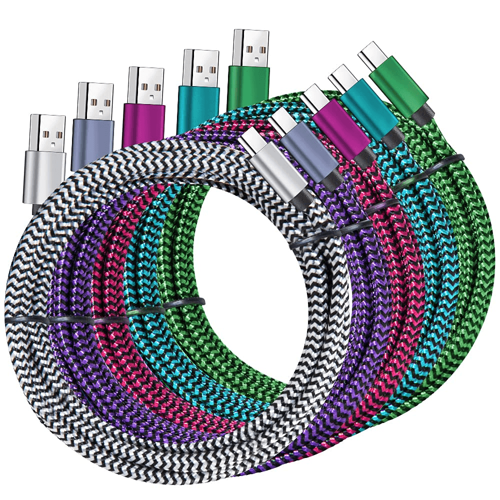 Factory Wholesale High Quality 1m 2m 3m Nylon Braided Aluminum Alloy Micro-USB Type-C Fast Charging Data Cable CE Certified