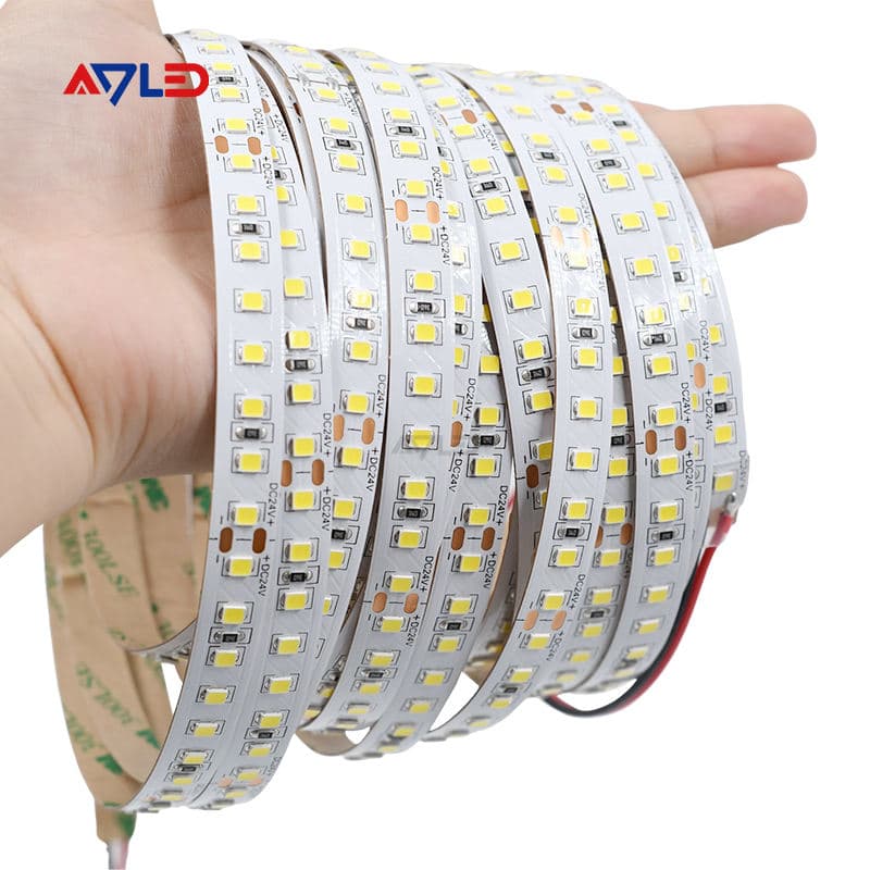 High Efficiency 2835 LED Strip DC24V 2220m/M 180lm/W 12.8W/M Constant Voltage Smart Strip Lights 3000K/4000K/5000K/6000K