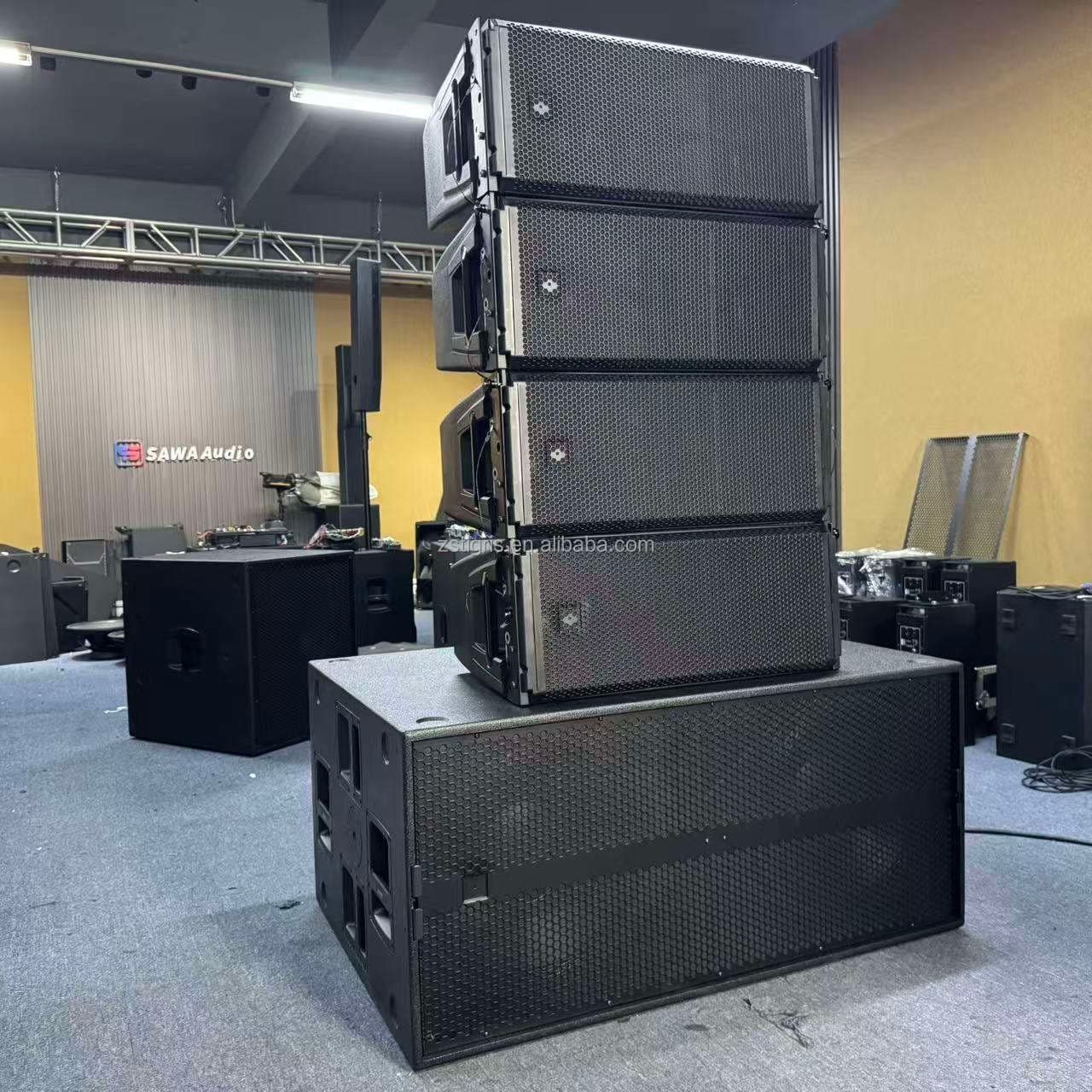 Line Array Speaker HDL 30a dual 10 Inch Active Speakers HDL 30-A Powered Dj Sound System Stage Professional Audio Speaker