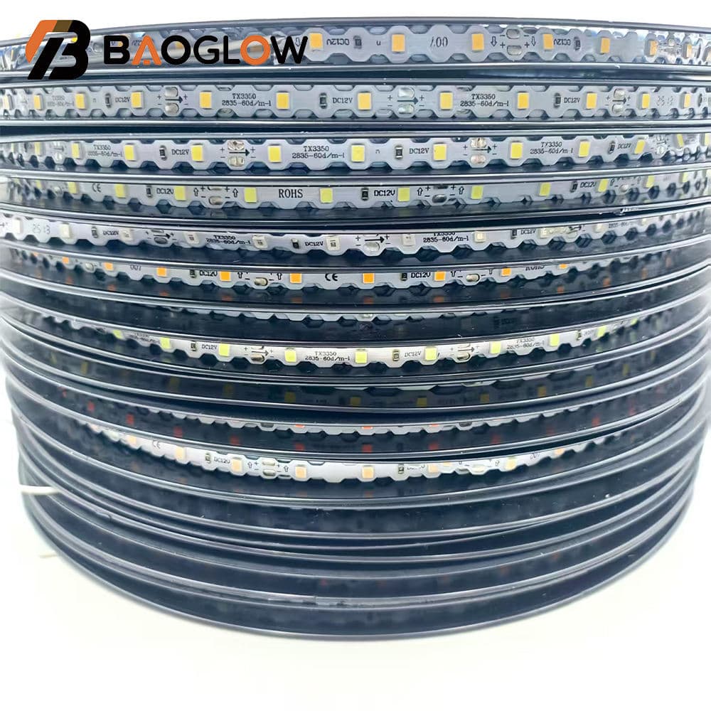 Professional 50m 12V Flexible Light Strip Wholesale Red Blue Green Yellow High Quality RGB Led Strip Colorful Luces