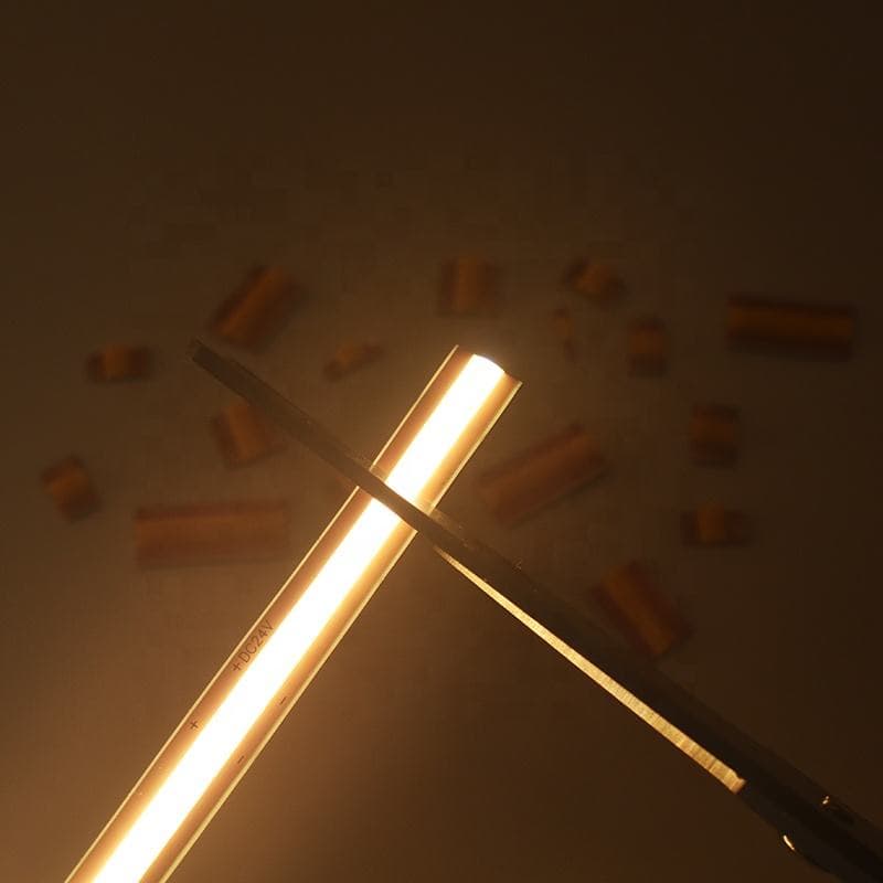 Small Size Ultra Thin 5MM Free Cutting COB LED Strip 24V 600LEDs White 2700K 3000K 4000K 6000K Cut Anyplace Flex COB LED Strip