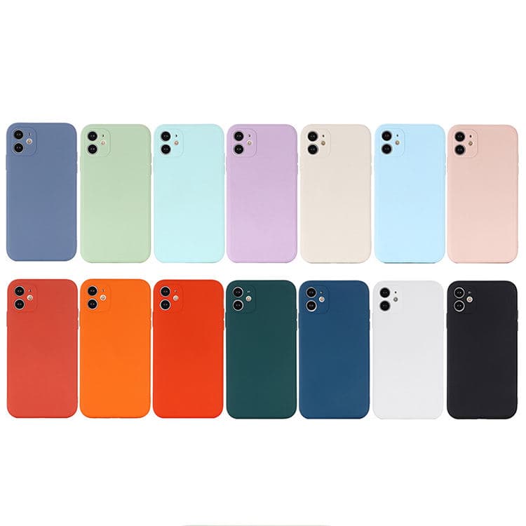 TPU Silicone Velvet Cloth 1.5MM Case Cloth Microfiber Cover for iPhone 14 15 13 12 11 Pro Max Liquid Soft Silicone Phone Case