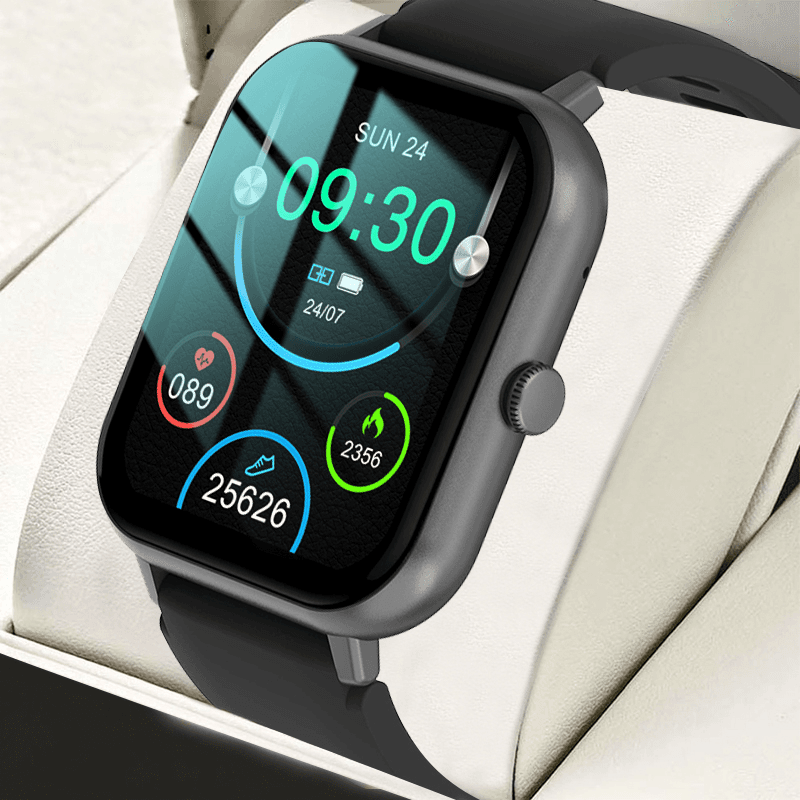 VALDUS 1.83 Inch Square Screen Waterproof to Measure Heart Rate Smartwatch Support Multi Sports Mode VS04 Fashion Smart Watch