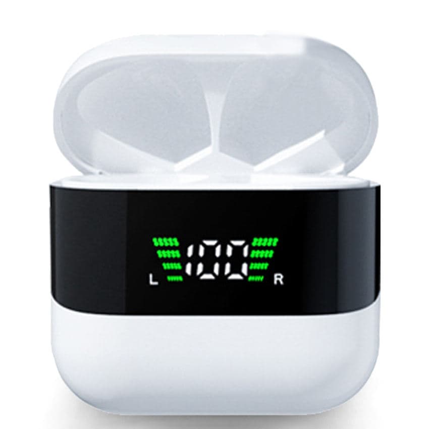 X50 X60 X90 Semi-In-Ear Wireless Earbuds TWS HIFI Stereo Earphones with Intelligent Noise Reduction and Dual LED Digital Display