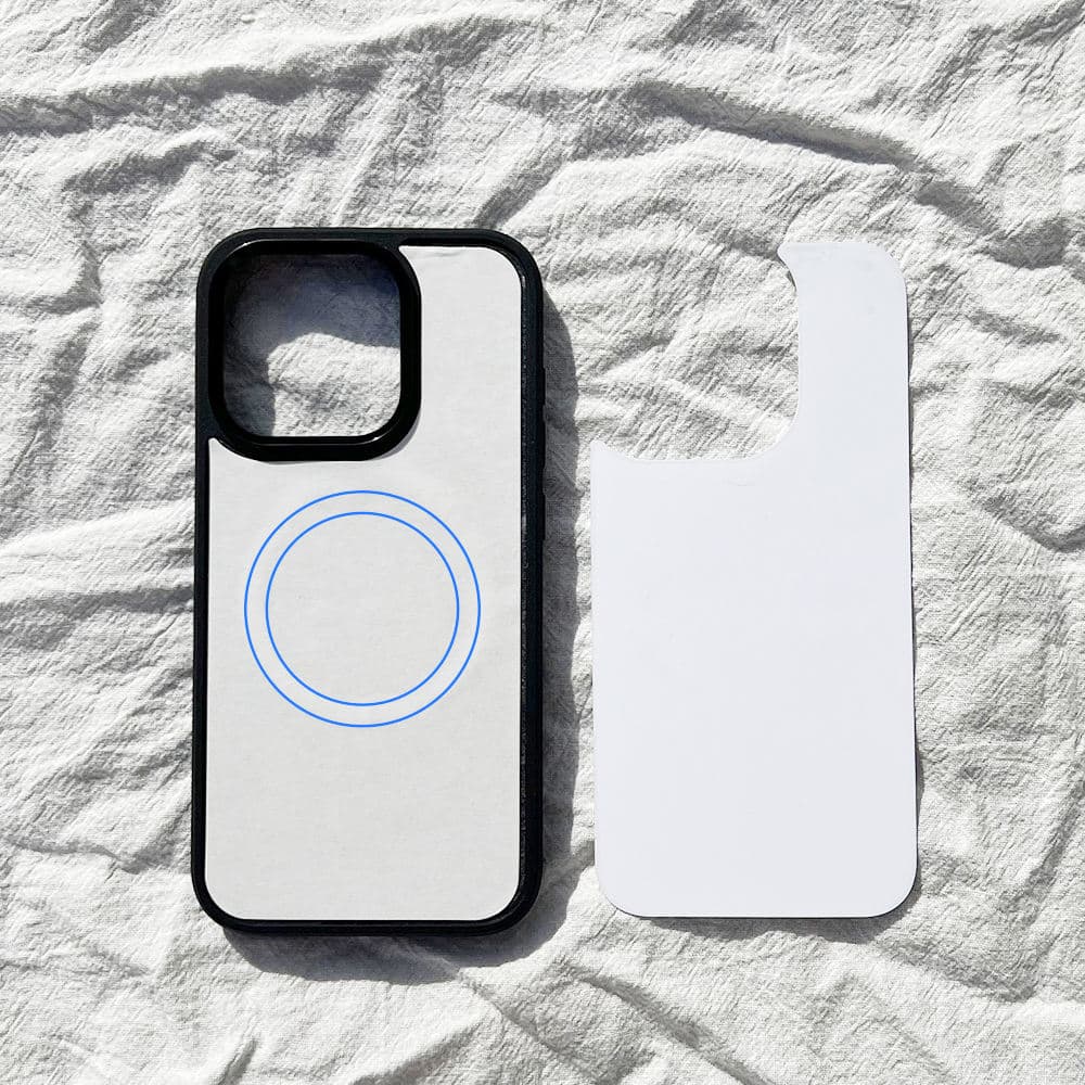 Blank 2d Sublimation Custom Cell Phone Tpu Cases Magnetic Wireless Charging With Magnet for Iphone 15 14 13 Pro Max Ins Style